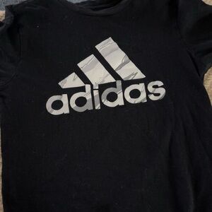 Adidas Kids Black Tee